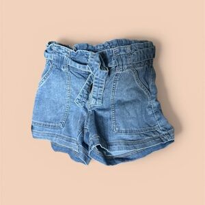 Maurices Light Blue Jean Shorts